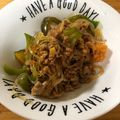 もふもふデデンネ's cooksnap of when they made カボチャ入り 春雨とピーマンのひき肉炒め.