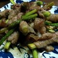geullaha's cooksnap of when they made 甘辛 アスパラの肉巻き.