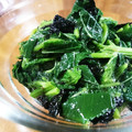 にゃ★にゃ's cooksnap of when they made モロヘイヤと海苔の和えもの.