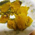 大人アトピーのごはん's cooksnap of when they made 粉ふき塩かぼちゃ.