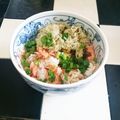 ★サンセット★'s cooksnap of when they made シャケの混ぜご飯☆とろろ昆布のせ.