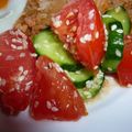 kurynamy's cooksnap of when they made トマトのナムル.