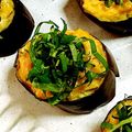 tarako〆's cooksnap of when they made 丸なすの味噌マヨのせグリル.
