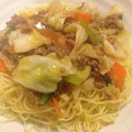 クックC18DJ9☆'s cooksnap of when they made 【絶品】挽き肉と野菜の餡かけ焼きそば♪.