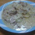 クック8D0BQL☆'s cooksnap of when they made 簡単*ポークストロガノフ♪♪.