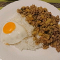 しいたけグッド's cooksnap of when they made ゴボウとジャガイモと挽肉の味噌炒めごはん.