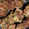 まっこり～な's cooksnap of when they made 豚なんこつ風。砂肝入り大葉の豚つくね.