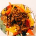 ♬流♬'s cooksnap of when they made ✿牛肉のスパイシー炒め✿.
