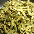 平野さんちの嫁's cooksnap of when they made ゴーヤとちりめんの甘味噌炒め.