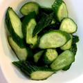 TOMOKOママ♪'s cooksnap of when they made からし漬け　きゅうり　1本漬け.