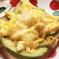 グリーンルバーブ's cooksnap of when they made 【朝食】アボカド×卵×マヨチーズトースト.