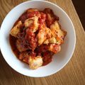 みるく茶's cooksnap of when they made ✿✿鶏モモ肉のトマト煮✿✿.