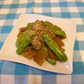 龍青空ママ's cooksnap of when they made 夏野菜！ししとうとこんにゃくdeきんぴら.