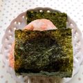 まこさんど's cooksnap of when they made ✿鮭おにぎりにコンブＩＮ✿.