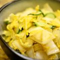 saki1010's cooksnap of when they made 白菜ときゅうりの和風サラダ.