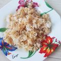 独女の休日's cooksnap of when they made 簡単(笑)ガーリックライス.