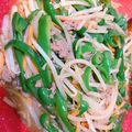クック205BO6☆'s cooksnap of when they made ピーマンと人参のひき肉餡.