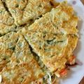 のりこ523's cooksnap of when they made 残り物で☆素麺チヂミ.