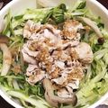 こうちまん's cooksnap of when they made 味ぽんのごまドレッシング☆冷しゃぶに最適.