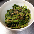 きちゃっ太's cooksnap of when they made 三つの調味料で!簡単!ほうれん草ゴマ和え.