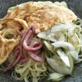 まぁこやん's cooksnap of when they made オムレツ冷やし中華.