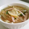 ねここfm's cooksnap of when they made もやしとハムの冷たいレモンスープ.