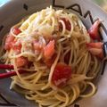 minomusi3's cooksnap of when they made 【簡単】旦那大絶賛の冷製トマトパスタ♡.