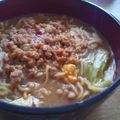 クック0MJYAF☆'s cooksnap of when they made マルちゃん正麺deピリ辛肉味噌ラーメン.