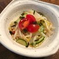 クックWQBHNG☆'s cooksnap of when they made 大人の総菜◎もやしとトマト・胡瓜のナムル.