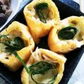 ユーロン's cooksnap of when they made 糖質オフ☆ピリ辛もやしの油揚げ焼き.
