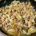 りぃり03☆'s cooksnap of when they made 簡単がっつり豚肉生姜焼き♩.