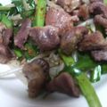 Ｍｏca＊'s cooksnap of when they made 砂肝にら炒め.
