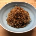 のらじょ～んず's cooksnap of when they made 簡単おつまみ＊干しえのき炒め.