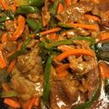 さきゆーママ's cooksnap of when they made 牛肉とピーマンの炒め物.