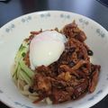 erica29's cooksnap of when they made 焼き肉のタレde冷やし肉うどん♪.
