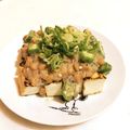 ♪ゆかたん♡'s cooksnap of when they made ネバネバのせ厚揚げ.