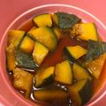 さとあり！'s cooksnap of when they made 電子レンジ圧力鍋でかぼちゃの煮物♫.