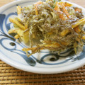 solapapa's cooksnap of when they made サクサクもずくと紅生姜の天ぷら.