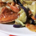 りょうくんmammy's cooksnap of when they made 鮭と茄子のねぎだれがけ.
