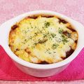 Richland☆Y's cooksnap of when they made ハヤシライスの残りでポテトデミグラタン.