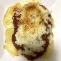 うなちゃん！'s cooksnap of when they made ポテトのミートソースチーズ焼き.