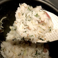 （の_の。）'s cooksnap of when they made ミョウガの混ぜご飯♪簡単混ぜるだけ炊飯器.