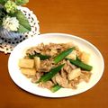 mimaka921's cooksnap of when they made 豚肉と長いも塩麹オイスターソース炒め.