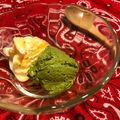 林檎姫♪'s cooksnap of when they made 混ぜるだけ！失敗しない濃厚抹茶アイス.