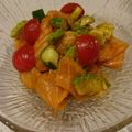 ポポポーン's cooksnap of when they made 糖質制限♪アボカドとサーモンサラダ♪.