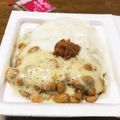YUKIKI☆'s cooksnap of when they made 納豆＆長いもとろろ★梅肉が決め手★.