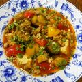 よよっち♪'s cooksnap of when they made カラフル夏野菜と厚揚げのマーボー.