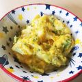 3boys♡'s cooksnap of when they made 【離乳食後期】かぼちゃのミルクパン粥.