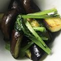 シバイヌりゅう's cooksnap of when they made 小松菜となすのガーリック炒め♪お弁当に◎.