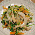 ogyu8786's cooksnap of when they made にんにく風味★むね肉と豆苗の中華和え★.